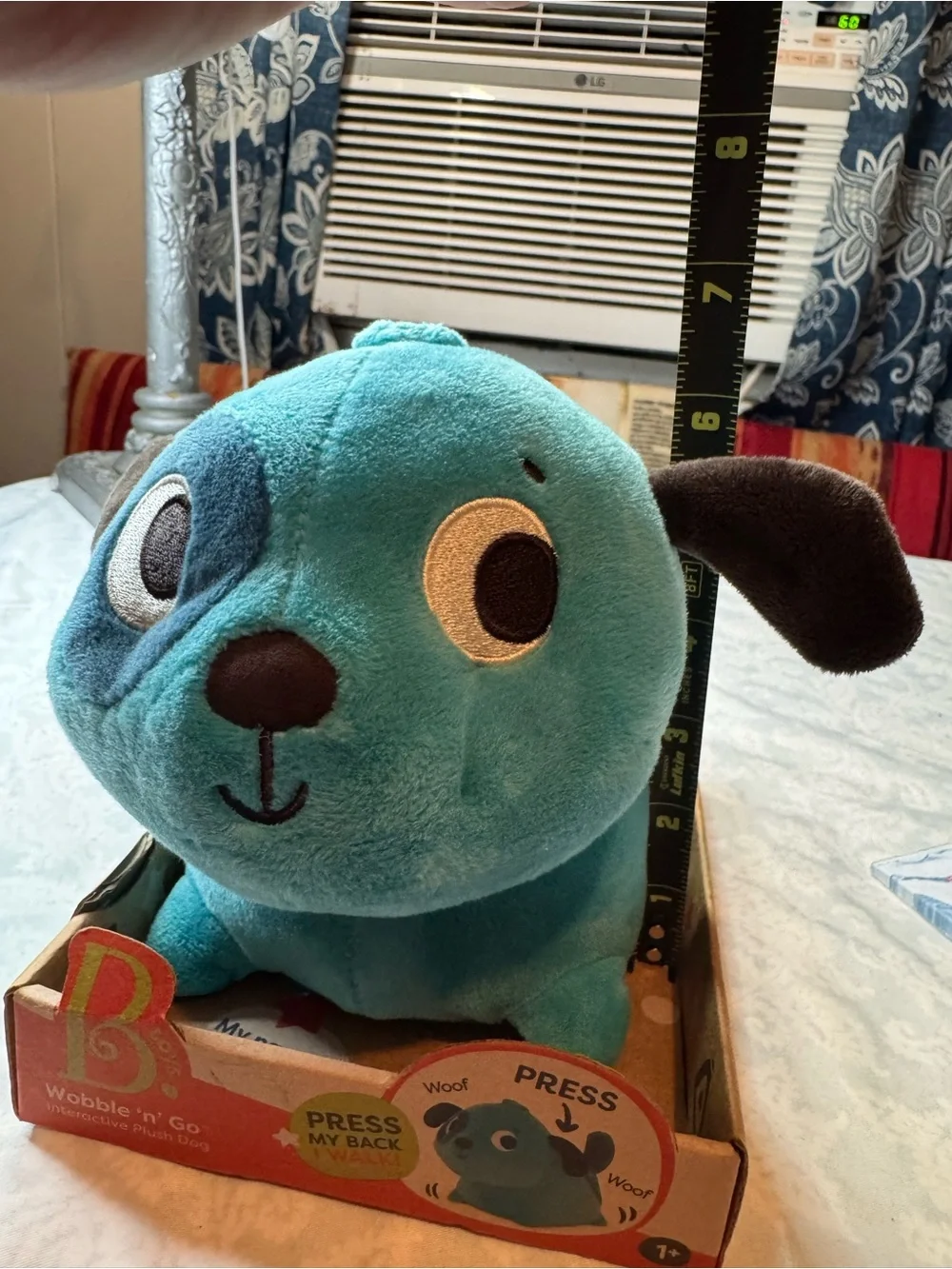 B toys soft blue
